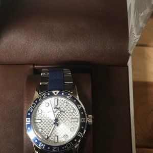 New* 36mm Stainless Steel /Blue Watch